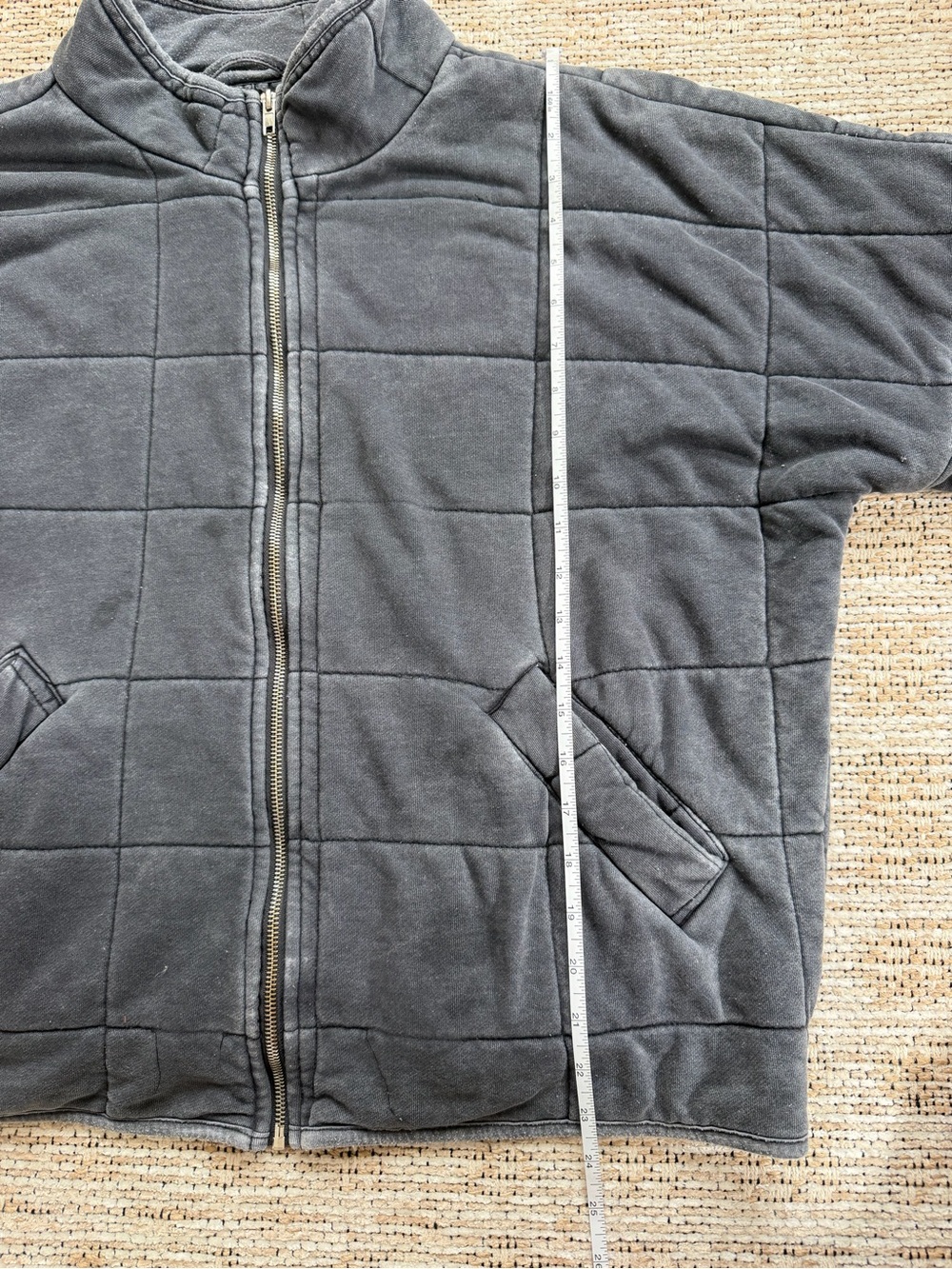 Forever 21 Heathered Dark Gray Hoodie - Picture 13 of 15